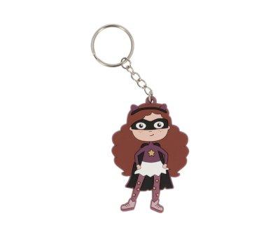 Keychain Silicone Personalised Fantastic Girl