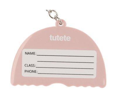 Keychain Personalised Silicone Rainbow