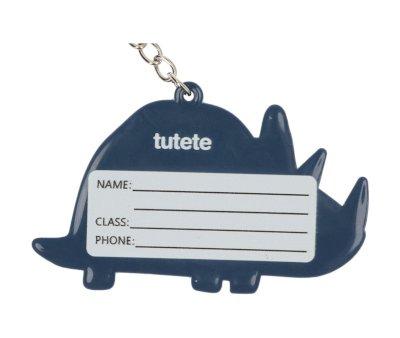 Porte-cls Silicone Dinos World Bleu