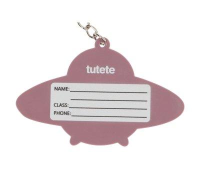 Personalised UFO Silicone Keychain