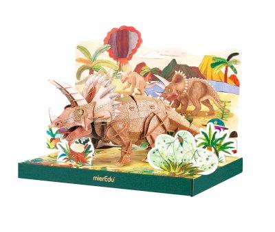Quebra-cabea ecolgico 3D Triceratops Deluxe