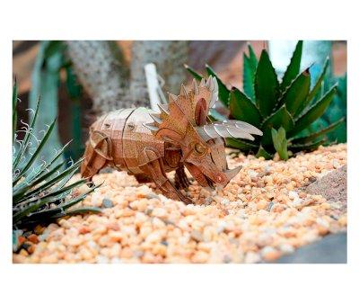 Quebra-cabea ecolgico 3D Triceratops Deluxe