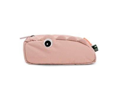 Bolsa tiracolo acolchoada  Powder Croco Personalizvel