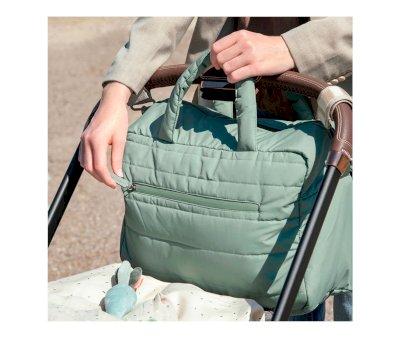Bolsa Carro Beb  com muda fraldas  Green