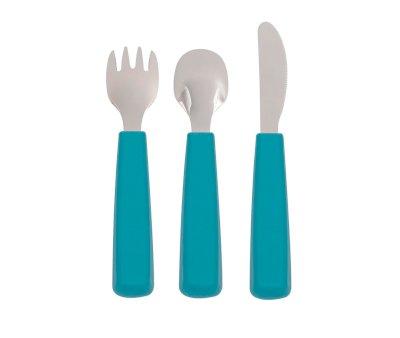 Set 3 Cutlery Feedie Sunset Blue