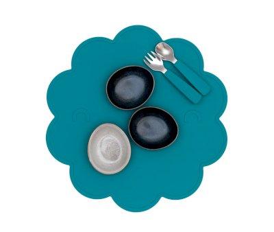Set 3 Cutlery Feedie Sunset Blue