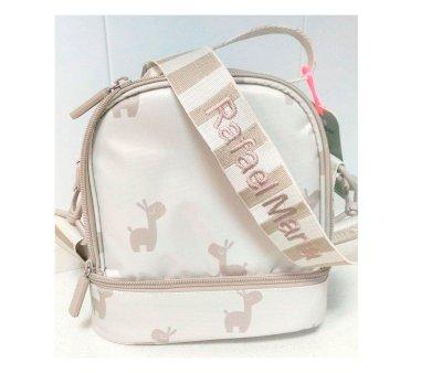Sac  lunch isotherme vert Croco personnalisable