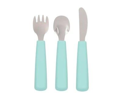 Conjunto 3 talheres Feedie Mint