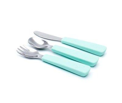 Conjunto 3 talheres Feedie Mint