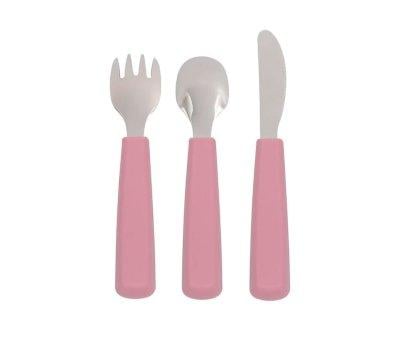 Set 3 Cutlery Feedie Dusty Rose