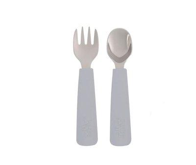 Set of 2 Gray Feedie Flatware