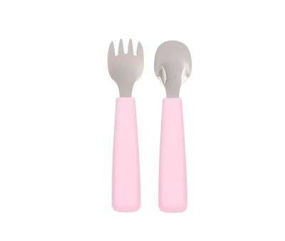 Set 2 Cutlery Feedie Dusty Pink
