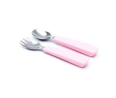 Set 2 Cutlery Feedie Dusty Pink
