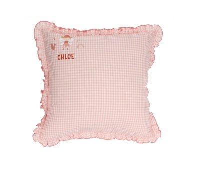 Almofada Personalizada Vichy Wild Fairies Ruffle