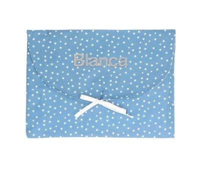 Bolsa para Muda Mini Star Azul Personalizable