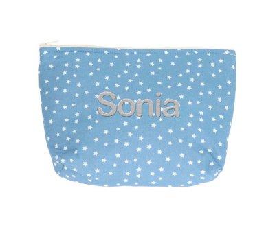 Necessaire infantil personalizvel Mini Star Blue