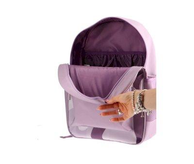 Large Lilac Dunes Personalised Backpack