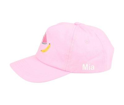 Gorra con Visera Junior Rosa Fruits Personalizada