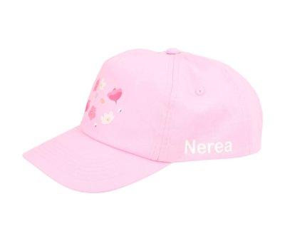 Bon jnior Rosa  personalizado com viseira Little Garden