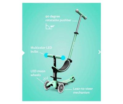 Patinete Mini Micro 2 Grow Deluxe Magic Menta