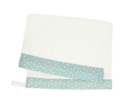 Toalla Guardera Mini Star Verde Personalizable