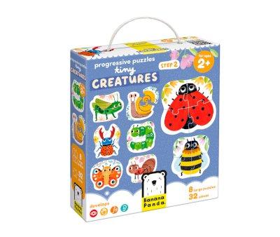 Quebra-cabea progressivo Tiny Creatures