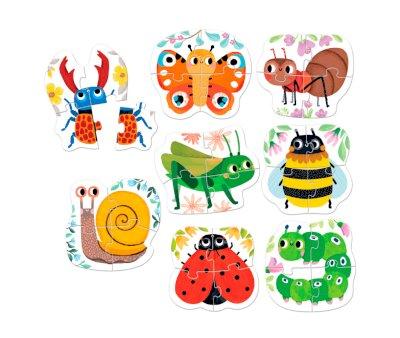 Quebra-cabea progressivo Tiny Creatures