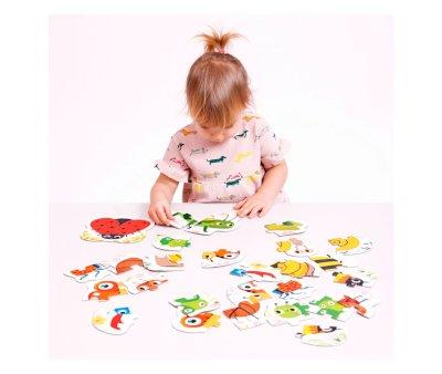 Quebra-cabea progressivo Tiny Creatures