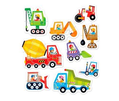 Puzzle: Veculos de construo progressiva