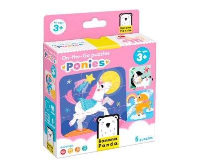 Puzzle On the Go Ponies