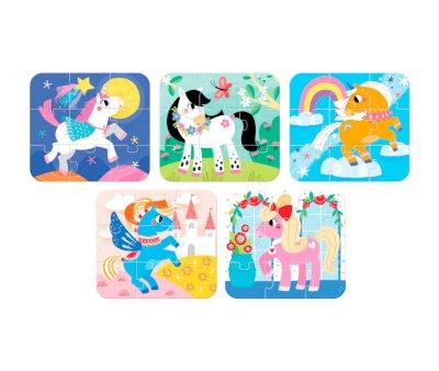 Puzzle On the Go Ponies