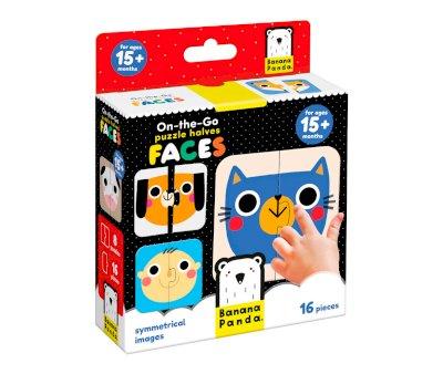 Puzzle On the Go Halves Faces
