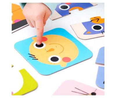 Puzzle On the Go Halves Faces