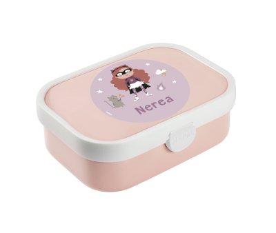 Caja Almuerzo Midi Campus Pink Fantastic Girl Personalizada