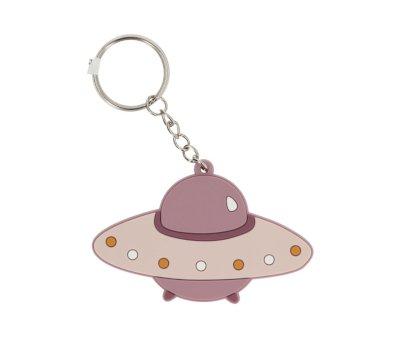 Pack 3 Silicone Keychains UFO