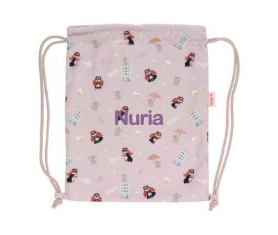 Fantastic Girl Personalised Fabric Backpack Sack