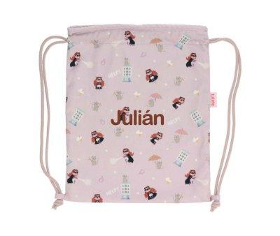 Fantastic Girl Personalised Fabric Backpack Sack