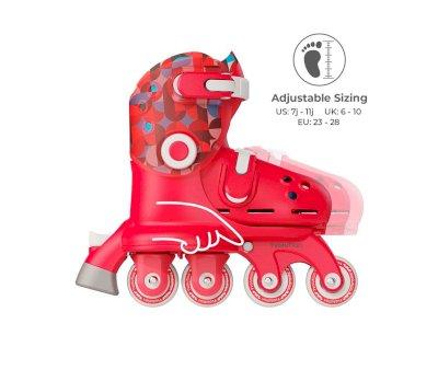Patins T.24-28 Yvolution Red Twista