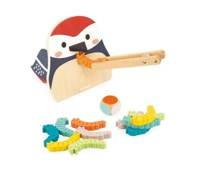 Jeu de couleurs Woodpecker et Caterpillar