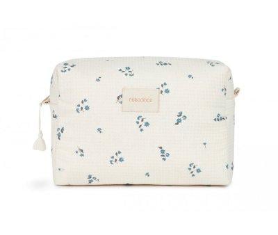 Waterproof Toiletry Bag Diva Lily Blue
