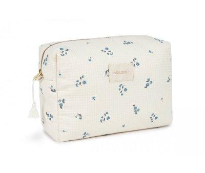 Waterproof Toiletry Bag Diva Lily Blue