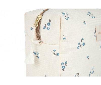 Waterproof Toiletry Bag Diva Lily Blue