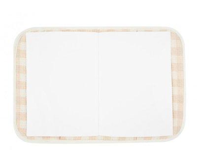 Porta documentos Personalizvel Poema Honey Comb Ivory Checks