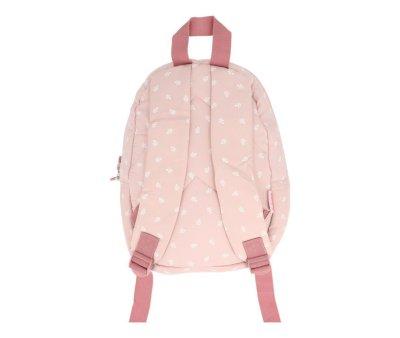Mochila Infantil Acolchada Leaves Pink Personalizable