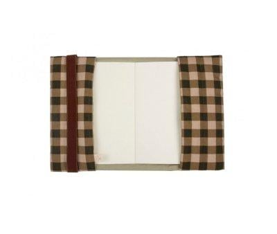 Hyde Park Document Holder Green Checks