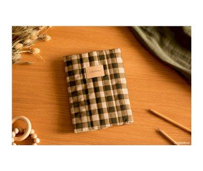 Hyde Park Document Holder Green Checks