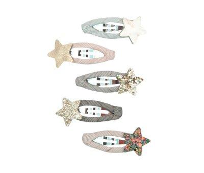 5 Mini-barrettes Christmas Stellina