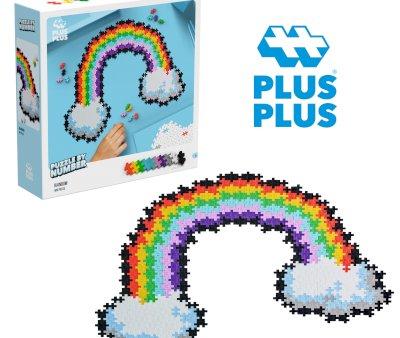 Puzzle by Number Rainbow