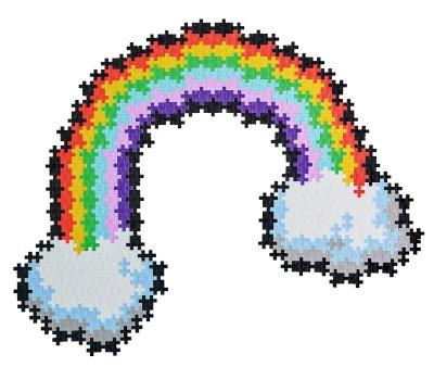 Puzzle by Number Rainbow