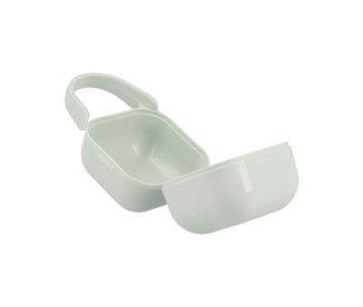 Scatolina Proteggi Succhietti Square Chalk Green Personalizzabile